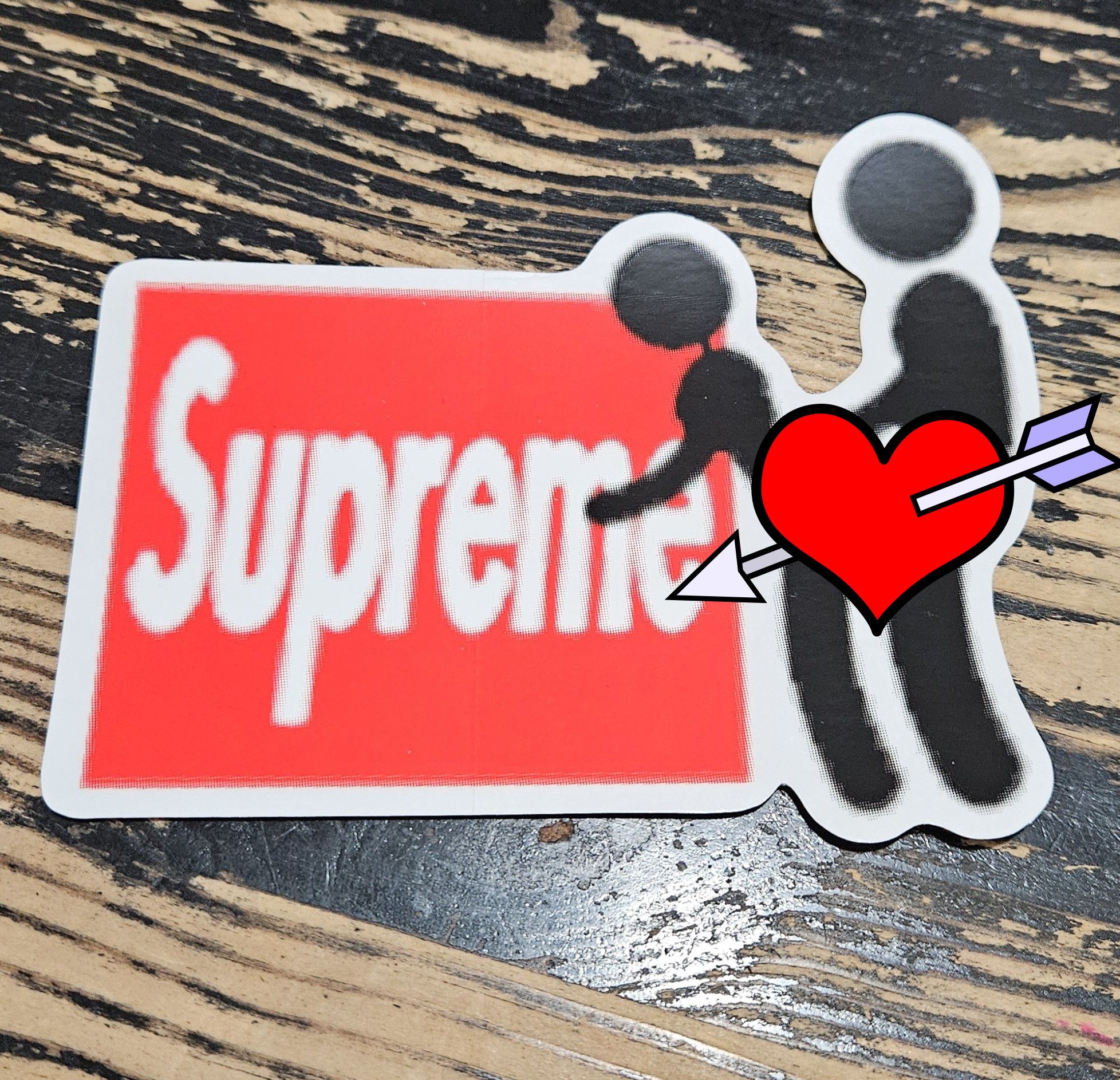 Sticker 25FW Supreme ステッカー Supreme ステッカー/25FW Box Logo Sticker Carti Stick Skull