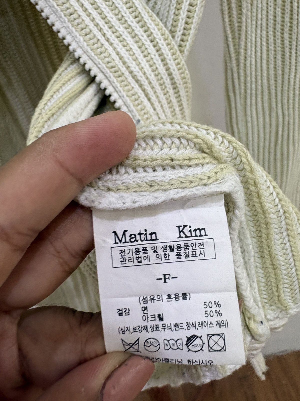 Matin Kim Matin Kim Ribbed Sweater Size S / US 4 / IT 40 - 6 Thumbnail