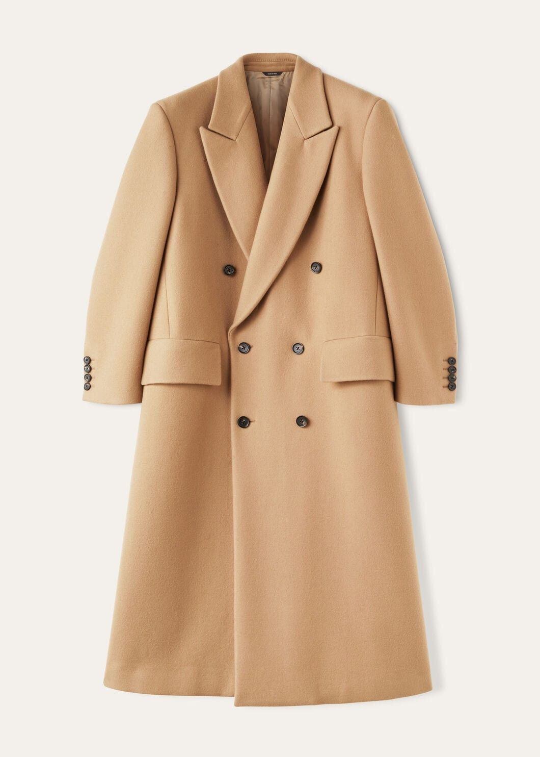 Loro Piana o1w1db10725 FAO8164 Tiziano Coat in Beige Size US S / EU 44-46 / 1 - 1 Thumbnail