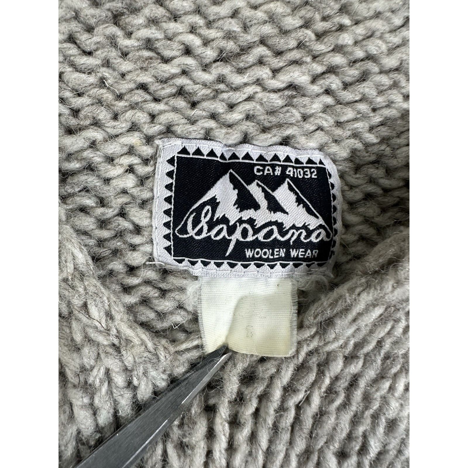 Vintage Vintage Sapona Woolen Wear Hooded Knit Sweater Size US S / EU 44-46 / 1 - 3 Thumbnail