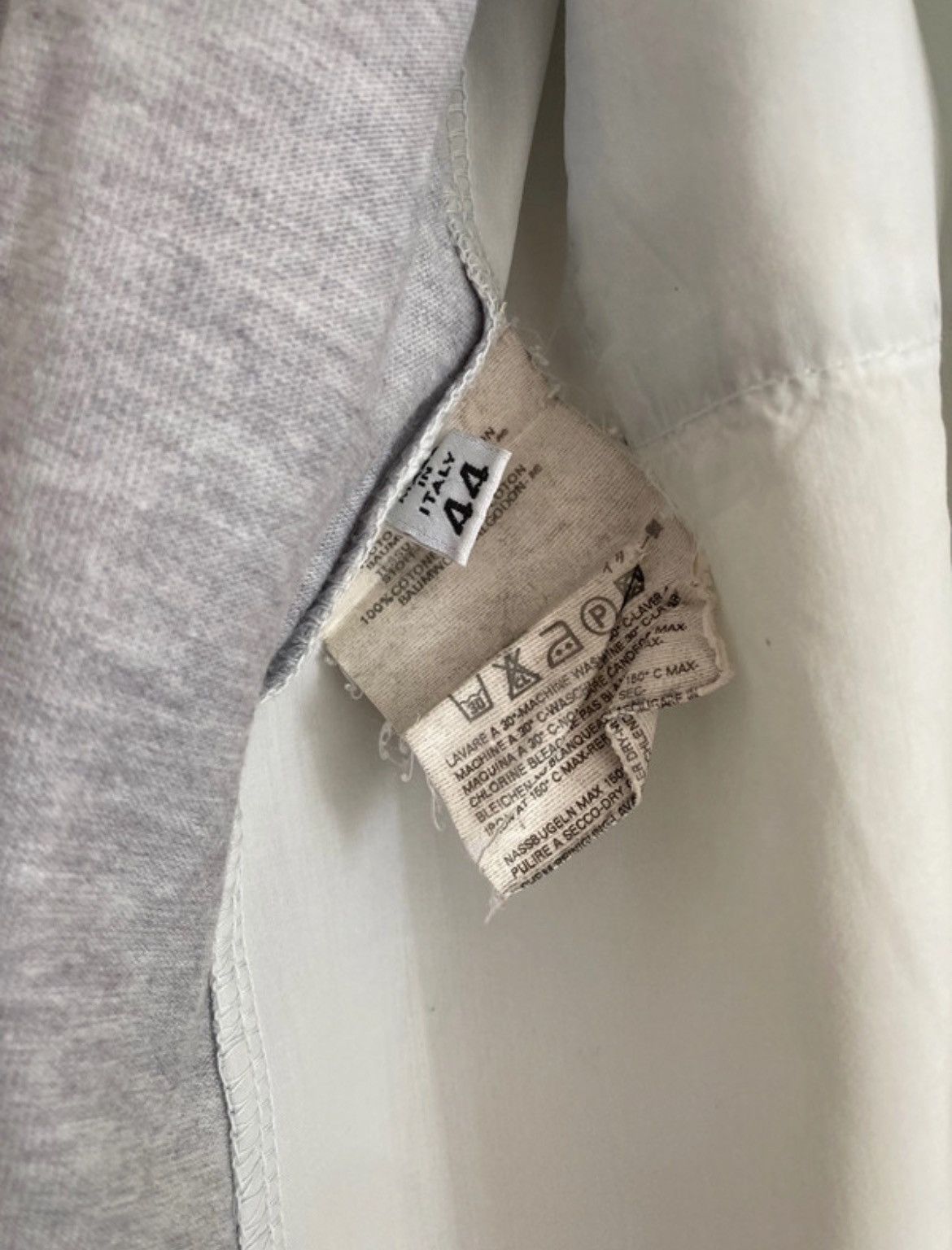 Maison Margiela Deconstructed shirt/longsleeve Size US S / EU 44-46 / 1 - 6 Thumbnail