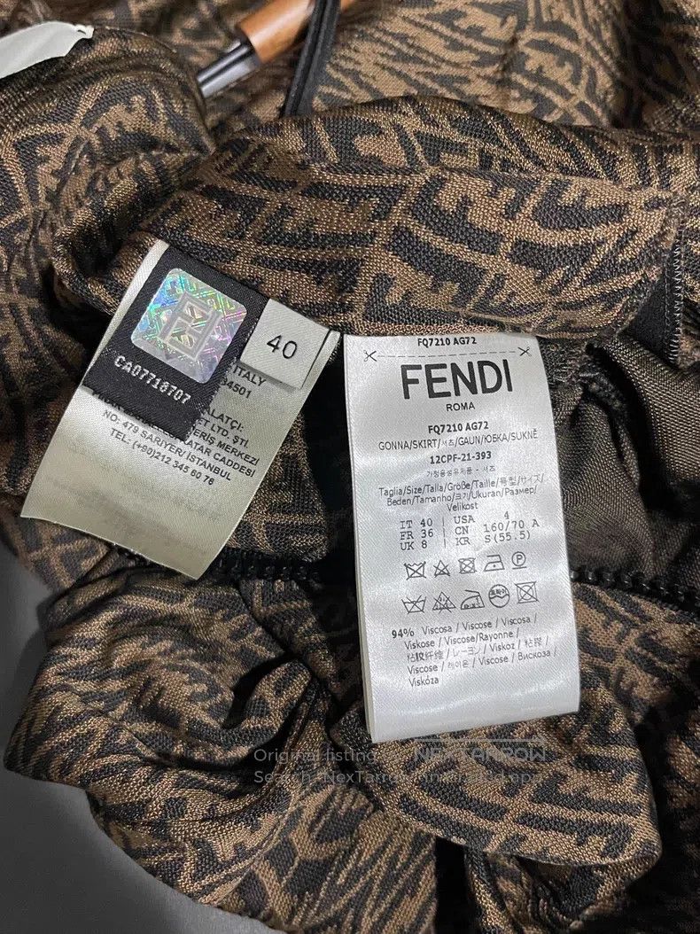 Fendi Fendi Bandeau dress Size XS / US 0-2 / IT 36-38 - 6 Thumbnail