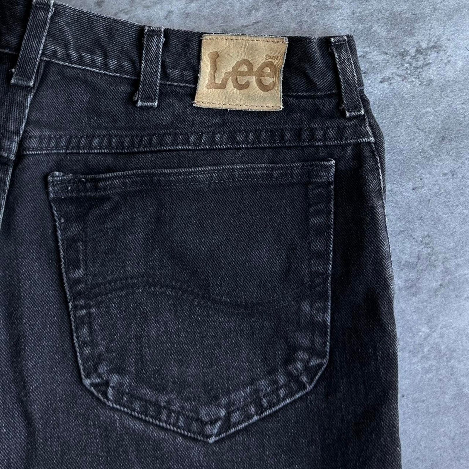 Lee × Levi's × Levi's Vintage Clothing Vintage Y2K Faded Black Levi’s Style Grunge Opium Jeans Size US 36 / EU 52 - 3 Thumbnail