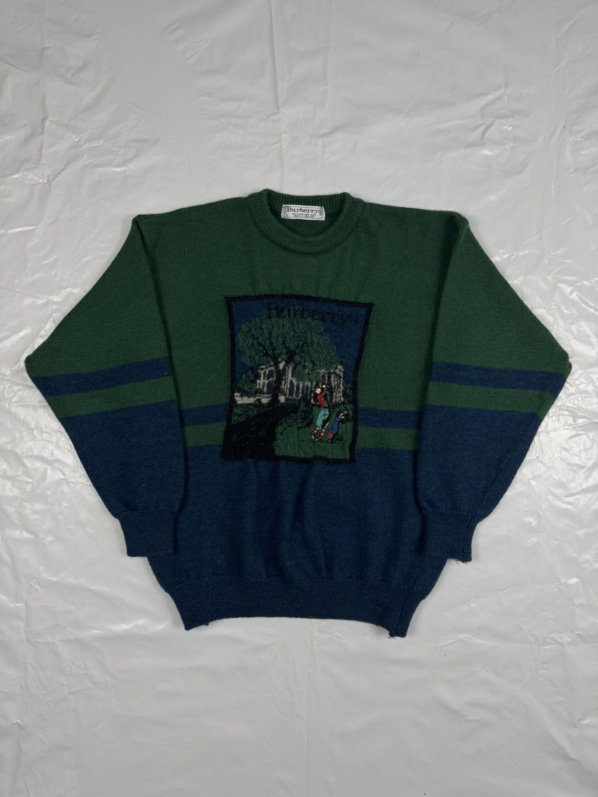 Burberry Burberrys vintage 80-80s sweater Size US M / EU 48-50 / 2 - 7 Thumbnail