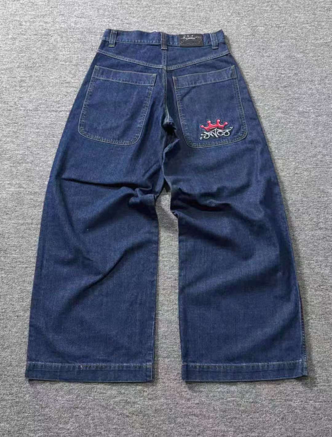 JNCO JNCO navy blue wide leg baggy jeans Size US 32 / EU 48 - 1 Thumbnail