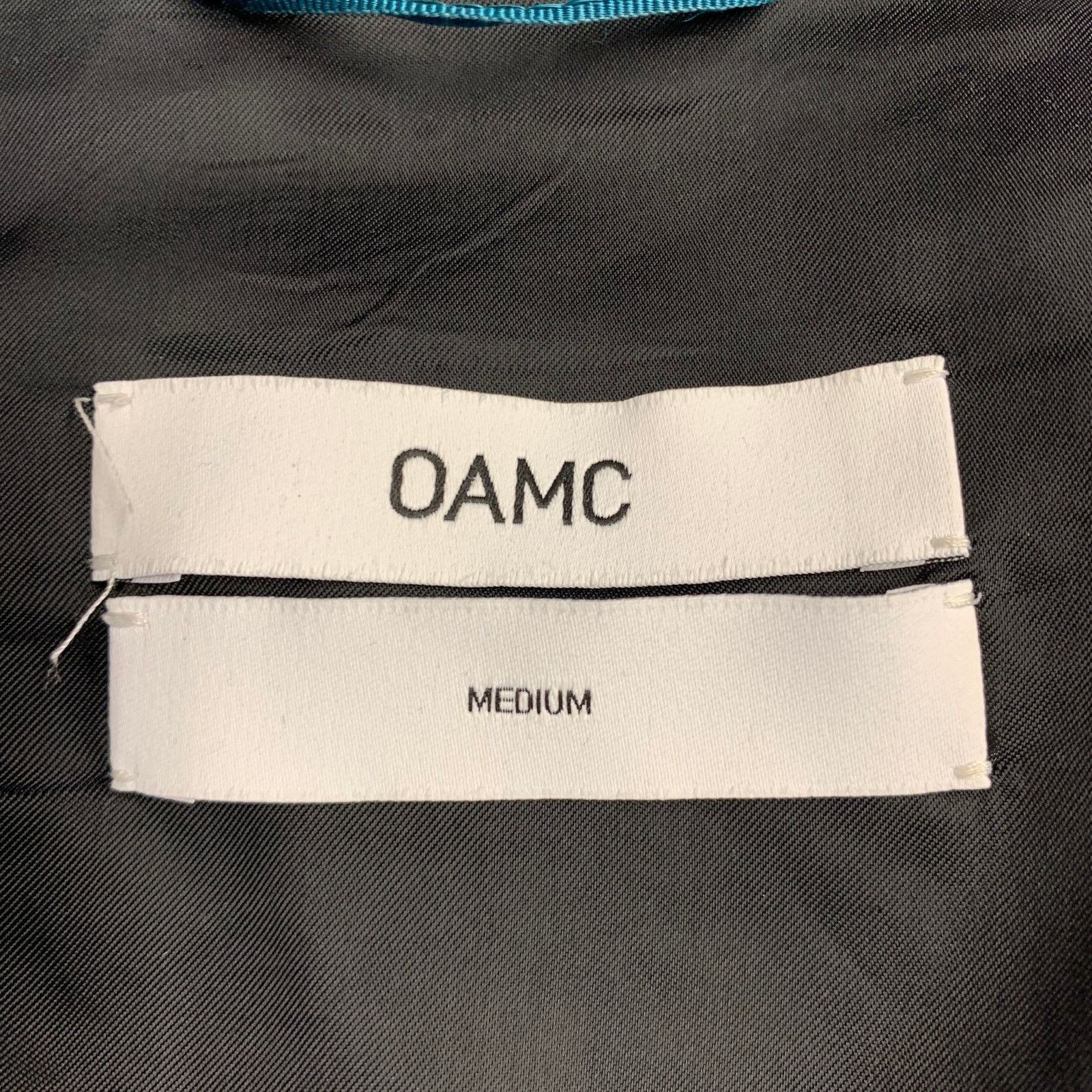 OAMC OAMC Size M Navy Wool Blend Drawstring Jacket Size US M / EU 48-50 / 2 - 5 Thumbnail
