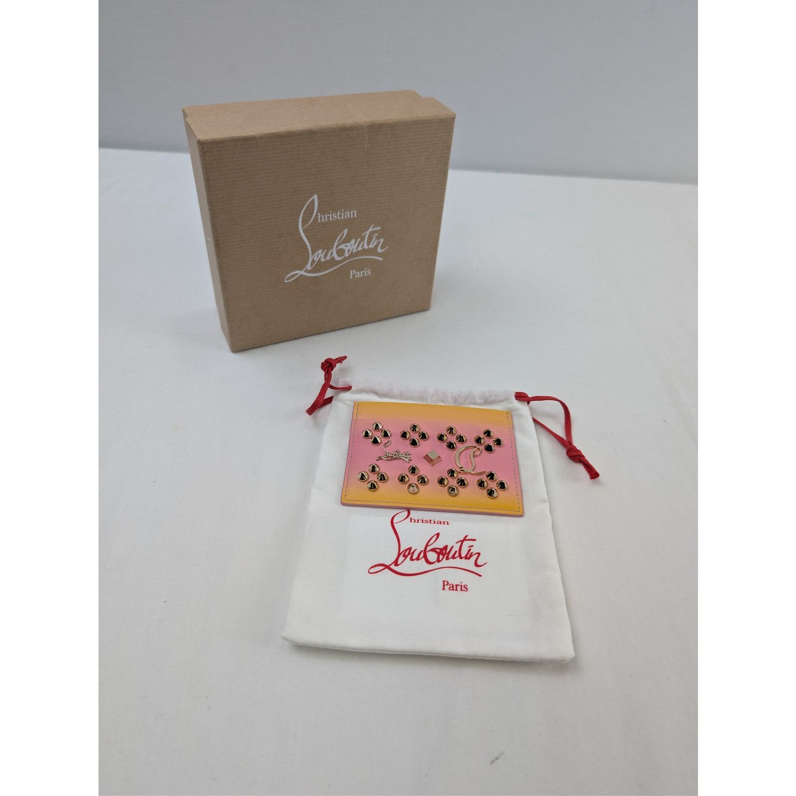 Christian Louboutin o1rshd1 Q:2 / Size: OS / Kios Loubisky Spike card holder Size ONE SIZE - 9 Thumbnail