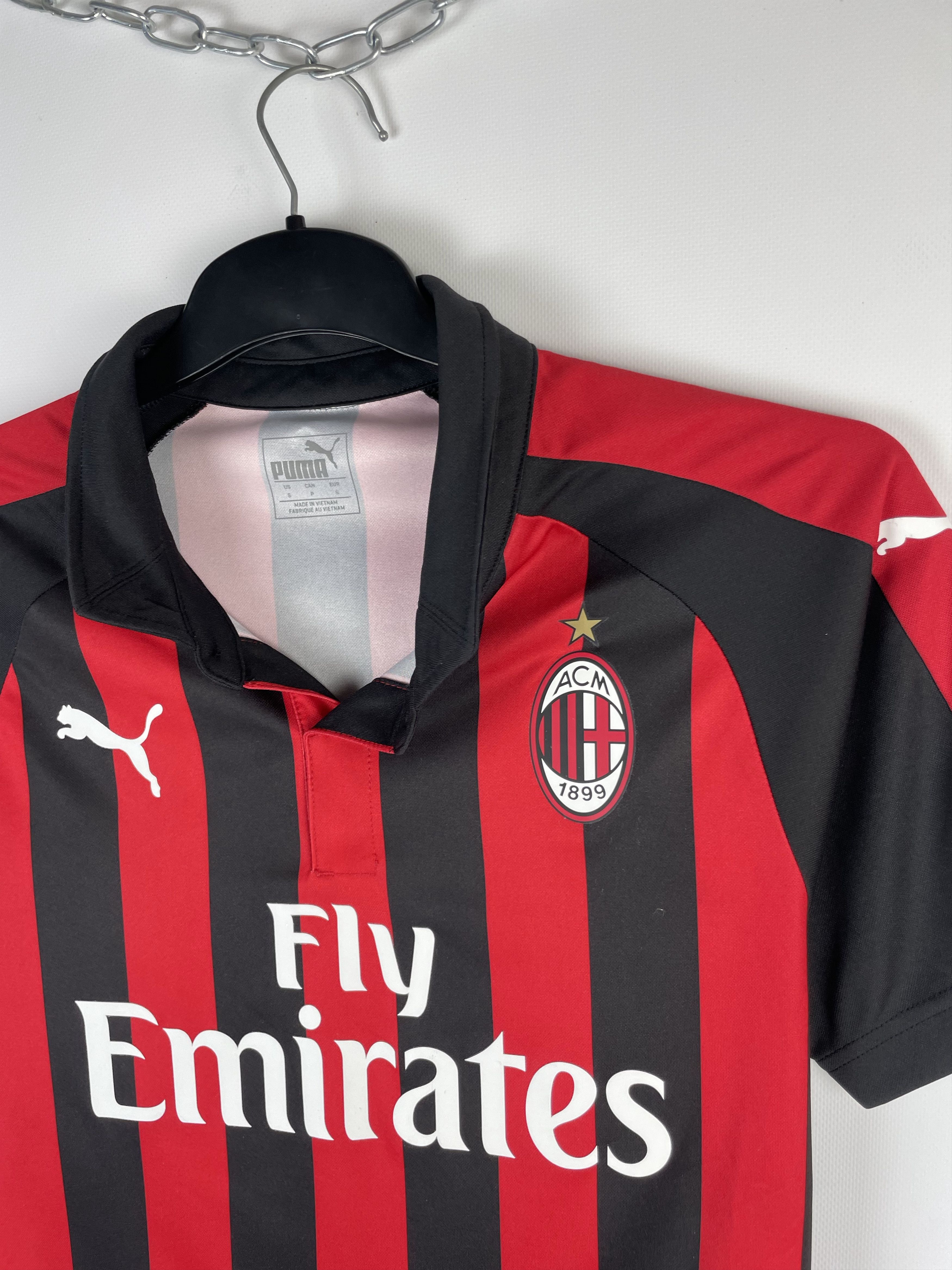 Puma Puma FC AC Milan Italy 2018/2019 Home Soccer Size US S / EU 44-46 / 1 - 4 Thumbnail