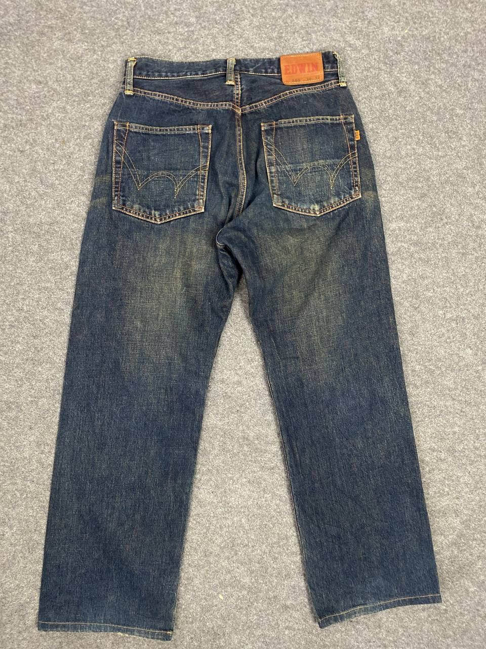 Edwin vintage edwin 505 rusty selvedge denim nice design Size US 31 - 2 Thumbnail