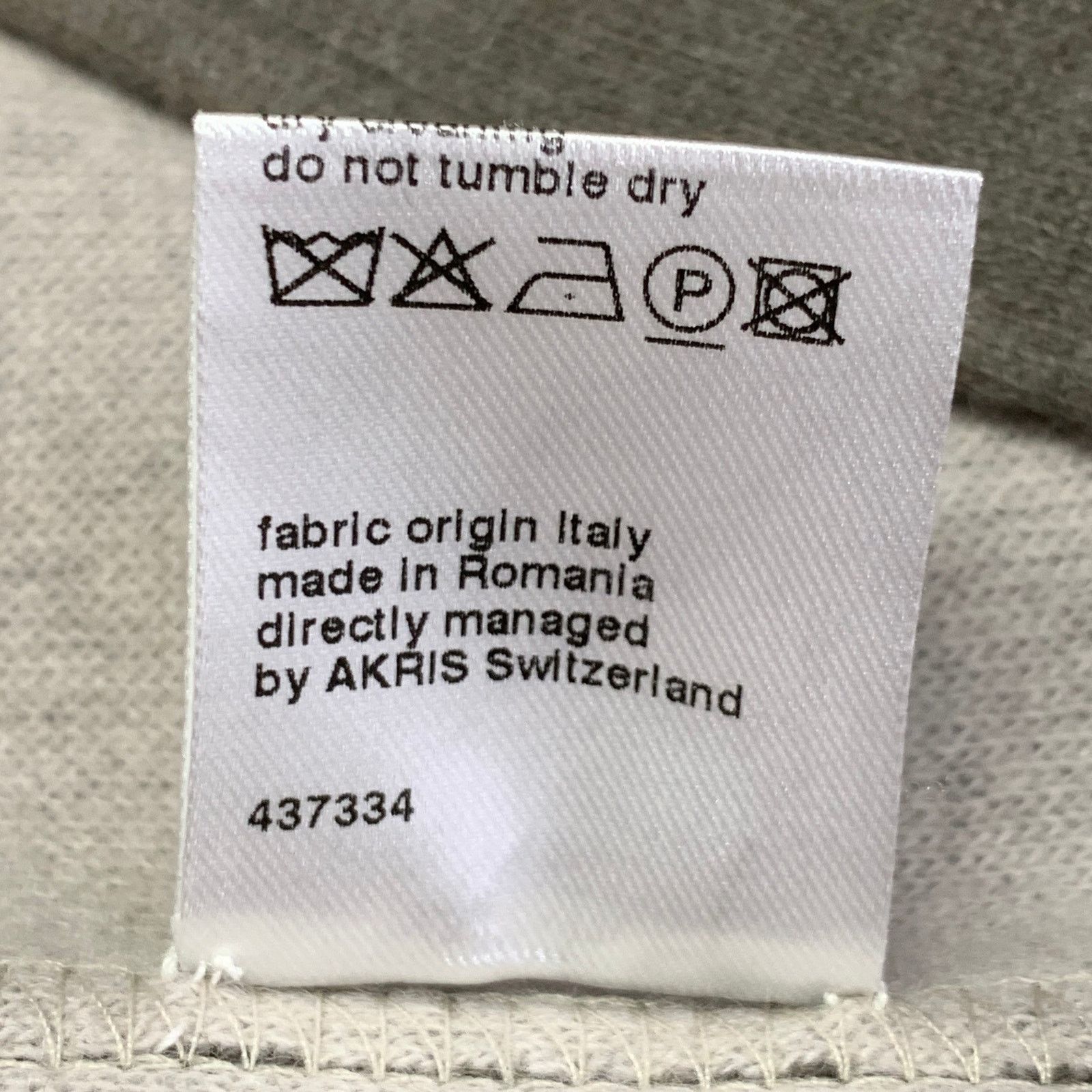 Akris AKRIS Size 14 Green Olive Cashmere Blend Snaps Jacket Size XL / US 12-14 / IT 48-50 - 8 Thumbnail