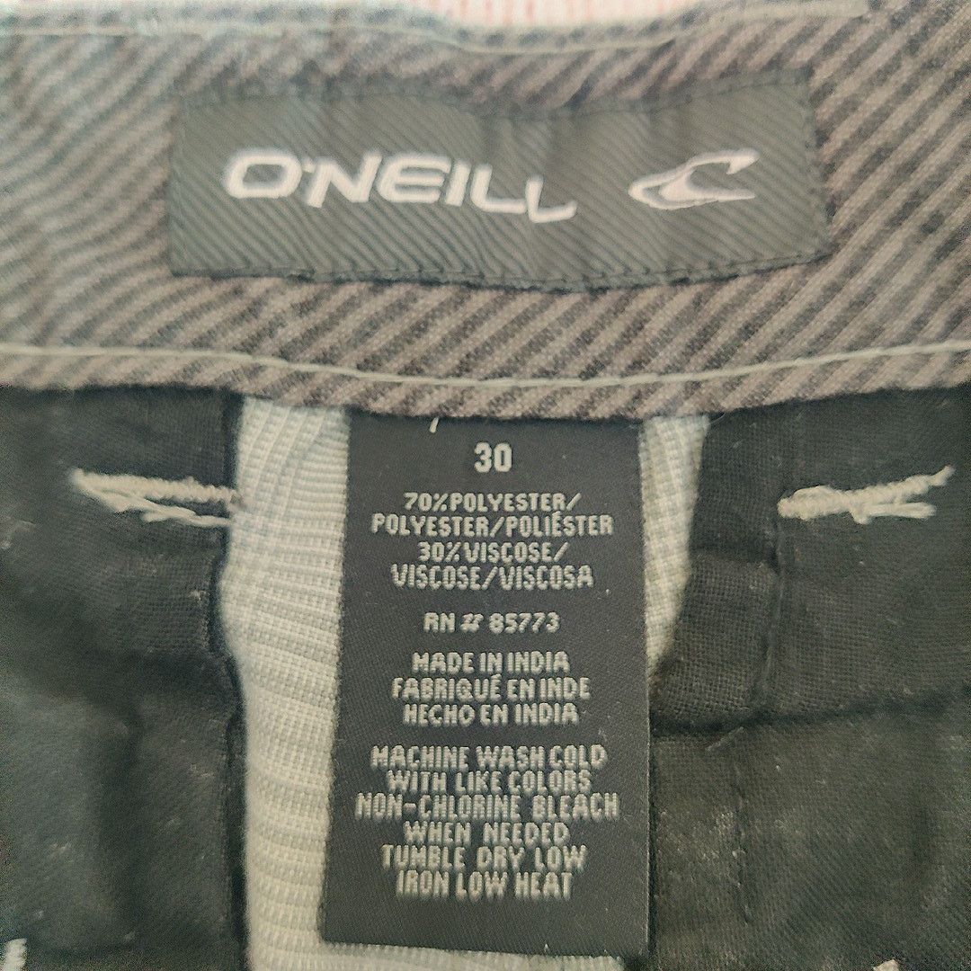 O'Neill O'Neill plaid flat front chino shorts sz 30 Size US 30 / EU 46 - 9 Thumbnail