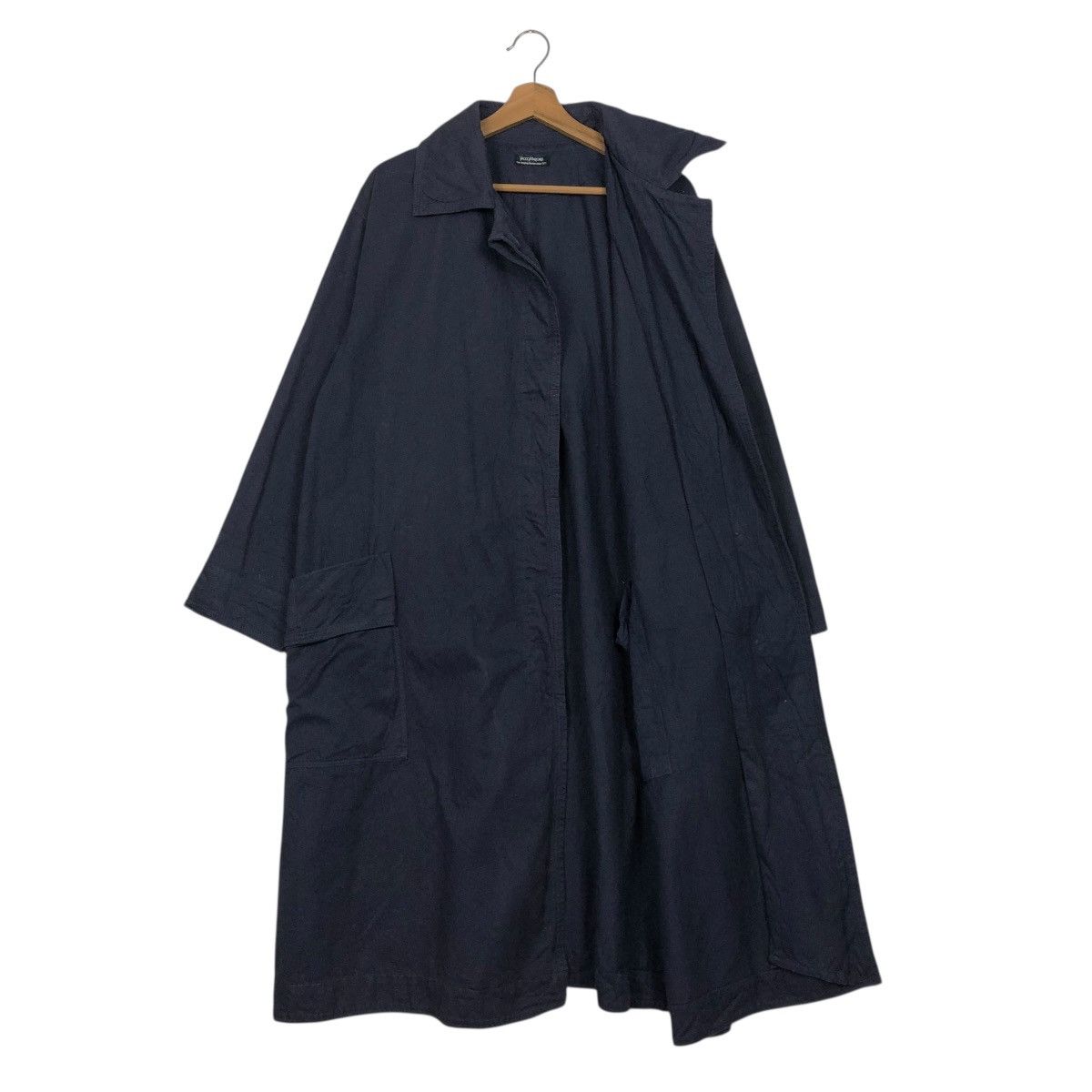 Japanese Brand 🔥RICH BLACK VTG LONG JACKET YACCOMARICARD ISSEY MIYAKE Size US L / EU 52-54 / 3 - 12 Thumbnail