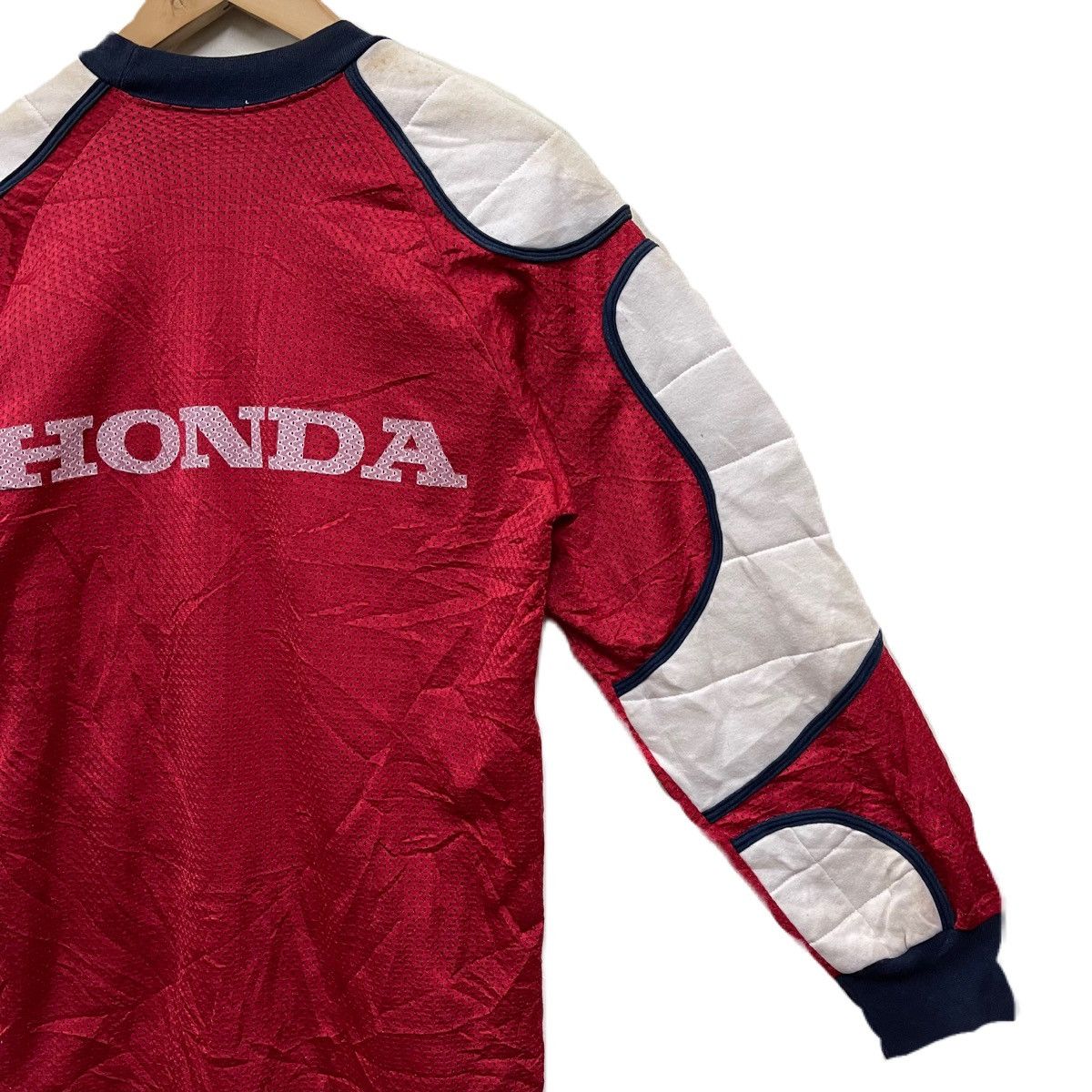 Honda Vintage 70s HONDA Racing Mesh Jersey Size US S / EU 44-46 / 1 - 6 Thumbnail