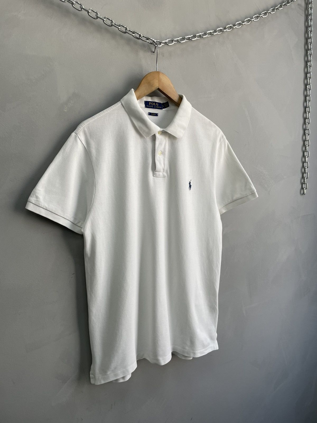 Polo Ralph Lauren Polo Ralph Lauren White T-shirt Classic old money Style Size US L / EU 52-54 / 3 - 2 Thumbnail