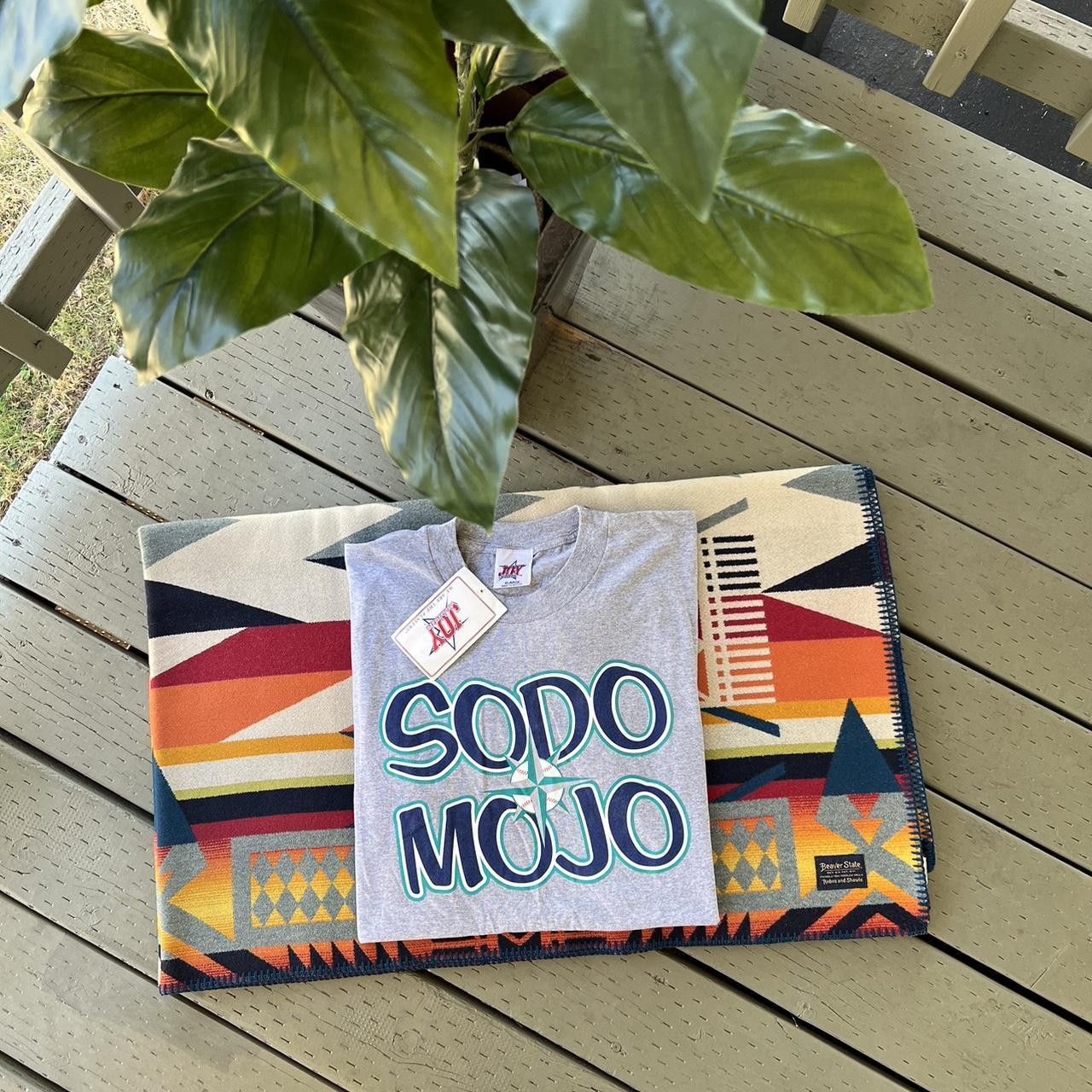 MLB Vintage Seattle Mariners “Sodo Mojo” Mens XL Shirt Size US XL / EU 56 / 4 - 1 Thumbnail
