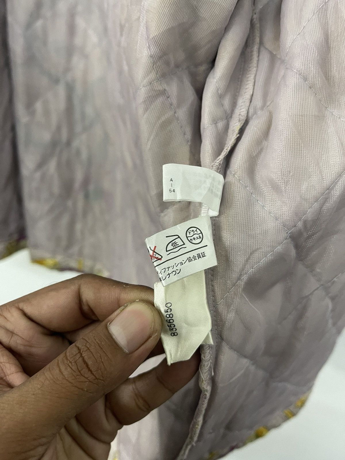 Celine × Vintage Vintage celine fullprint quilted jacket Size M / US 6-8 / IT 42-44 - 16 Thumbnail