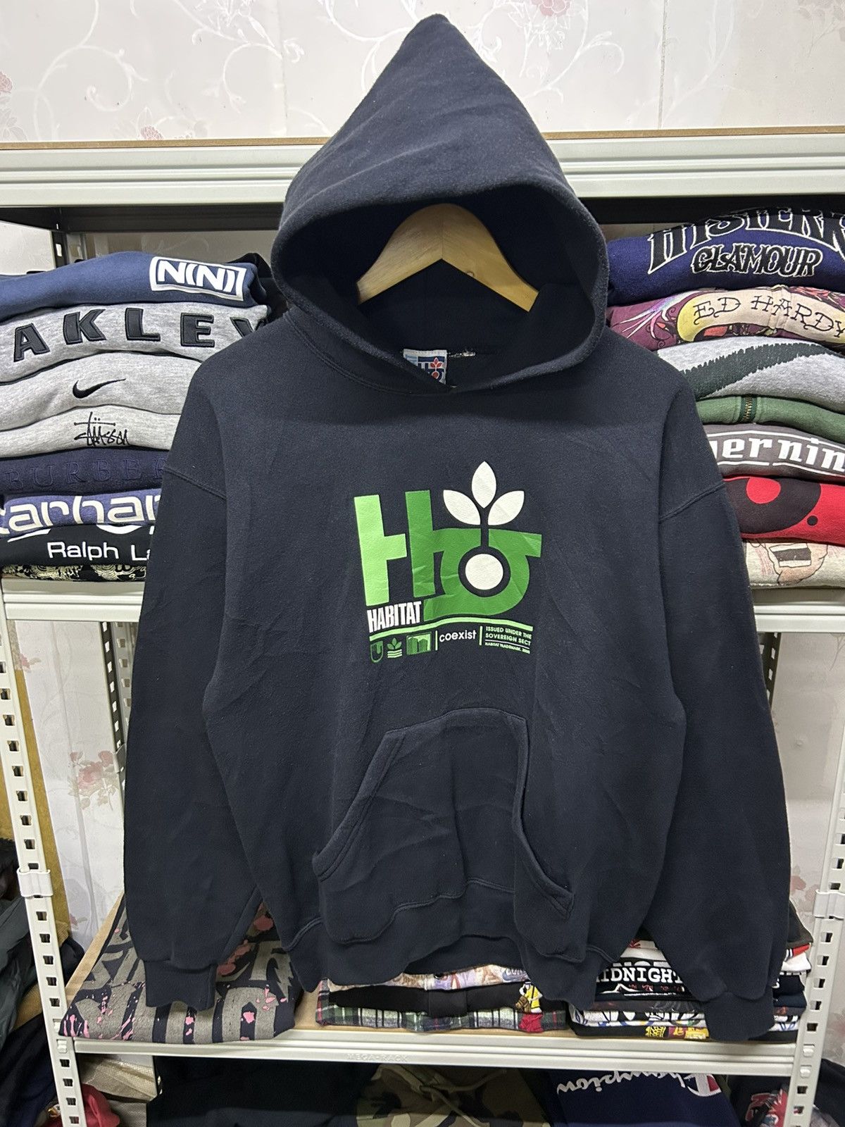 Japanese Brand × Vintage Vintage Habitat Skateboard pullover in medium size Size US M / EU 48-50 / 2 - 1 Thumbnail