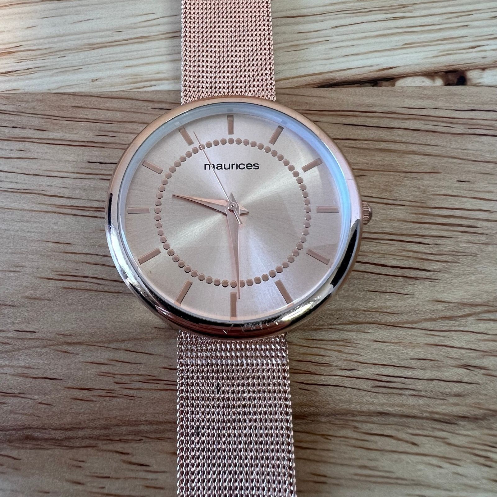 Other Maurices Rose Gold Quartz Watch – Minimalist Dial Size ONE SIZE - 4 Thumbnail