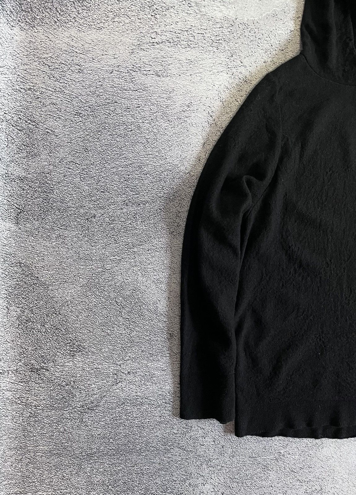 OSKA Oska Women Hoodie 100% Wool Black Oversized Hooded Size 1 Size ONE SIZE - 5 Thumbnail