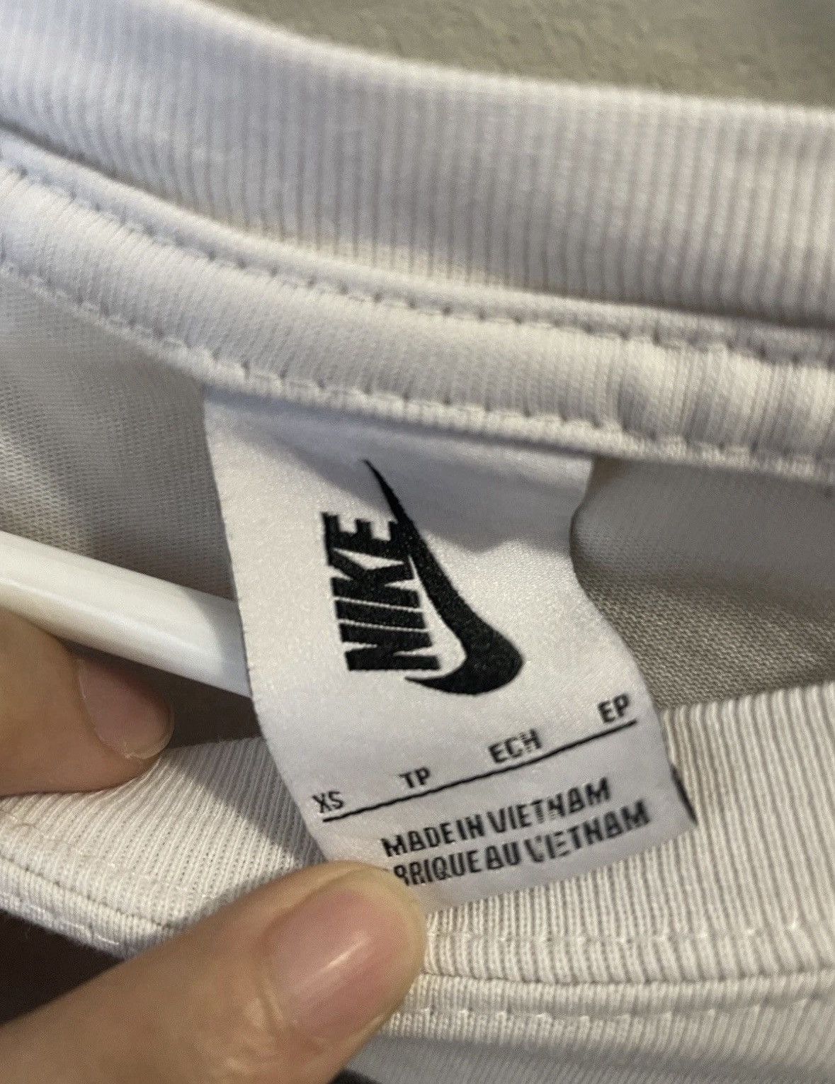 Nike × Stussy Nike x Stussy SS Logo Long-Sleeve T-shirt White Size XS Size US XS / EU 42 / 0 - 4 Thumbnail