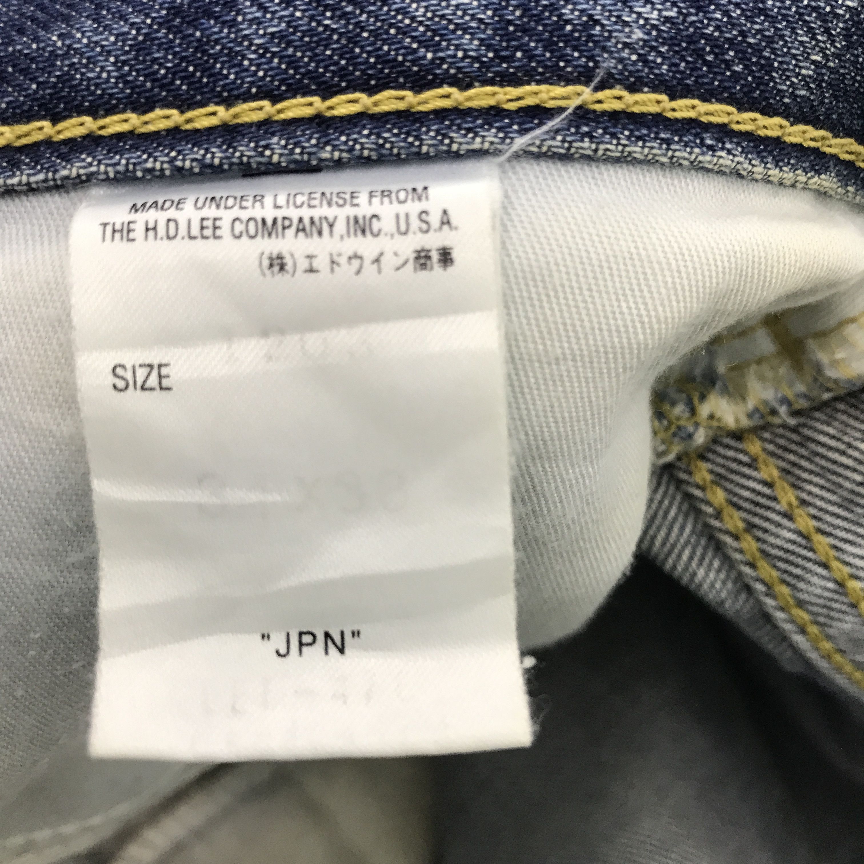 Lee × Vintage Vintage Lee Rider Distressed design Jeans pants Size US 32 / EU 48 - 9 Thumbnail
