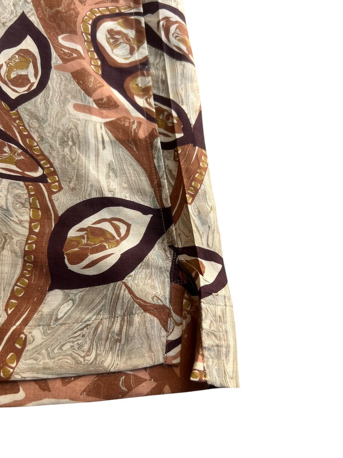 Japanese Brand Vintage 90s Monsieur Nicole Abstract Art 100% Silk Shirt Size US M / EU 48-50 / 2 - 13 Thumbnail