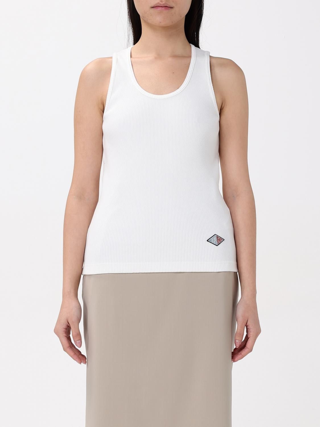 Bottega Veneta Bottega Veneta T-Shirt Woman White Size S / US 4 / IT 40 - 1 Thumbnail