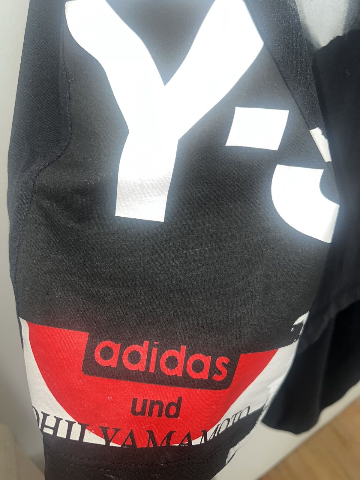 Yohji Yamamoto Yohji Yamamoto Y-3 Adidas Shirt Size US L / EU 52-54 / 3 - 4 Thumbnail