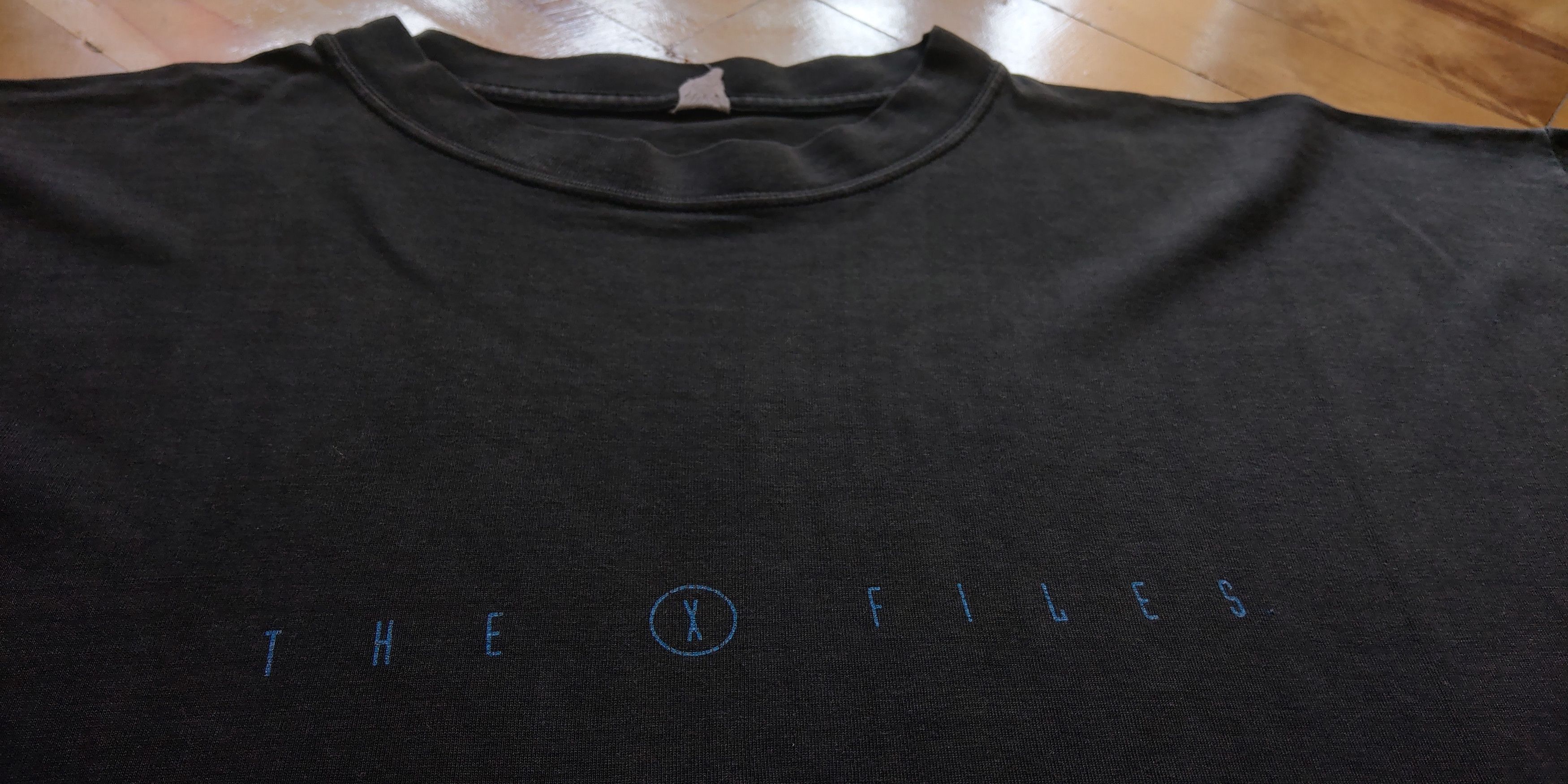 Vintage 1995 X-Files Shirt Screaming Face Glitch Rare Tee goth cyber Size US XL / EU 56 / 4 - 3 Thumbnail