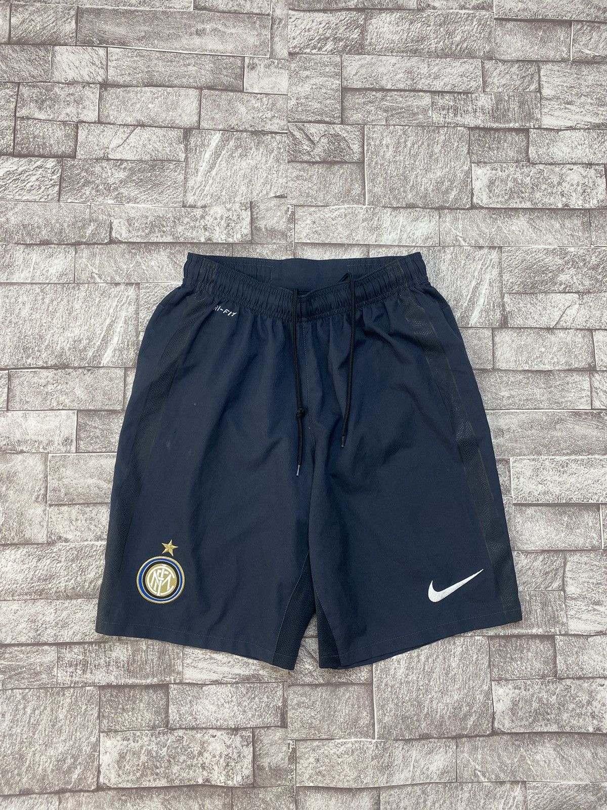 Nike × Vintage Nike Inter Milan Football Soccer Shorts Nike Size S Size US 31 - 2 Thumbnail