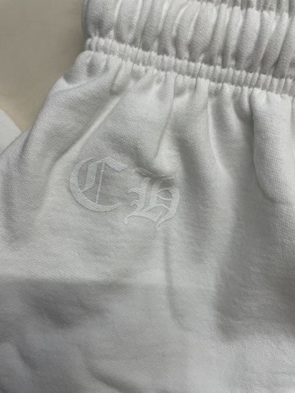 Chrome Hearts Chrome Hearts White Horseshoe Blue Script Sweatpants Size 29" - 6 Thumbnail