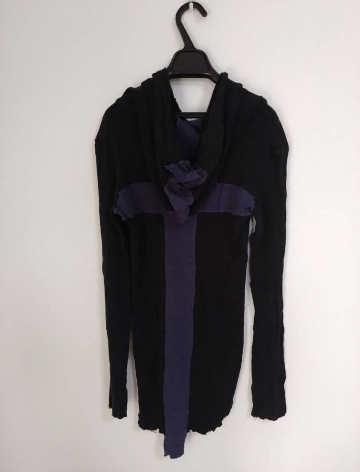 Le Grande Bleu (L.G.B.) L.G.B Back Cross Hooded Cardigan Japanese y2k archive Size US XS / EU 42 / 0 - 3 Thumbnail