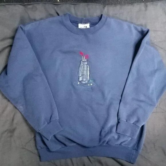 Vintage Vintage Golf Clubs Bag Crewneck Sweatshirt Size US M / EU 48-50 / 2 - 2 Thumbnail