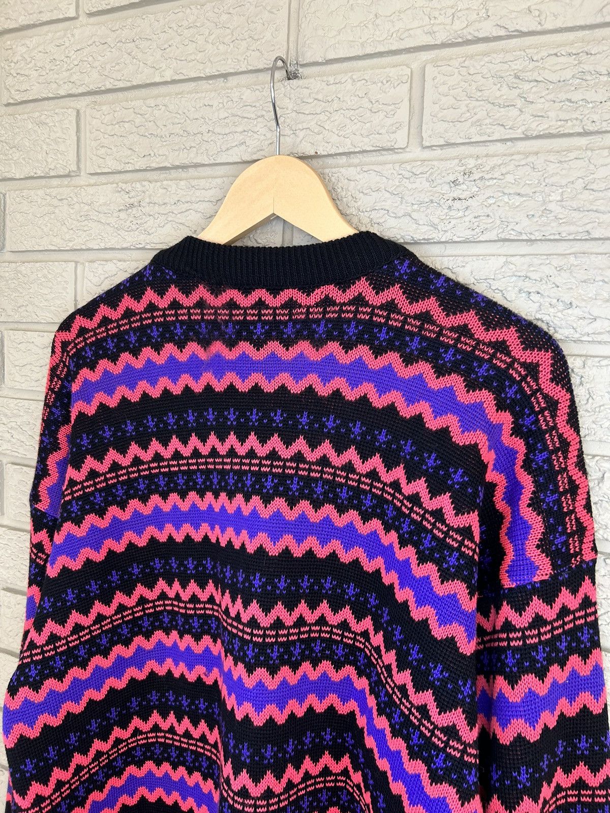 Japanese Brand Vintage 90s Wool Knit Sweater Size US M / EU 48-50 / 2 - 6 Thumbnail