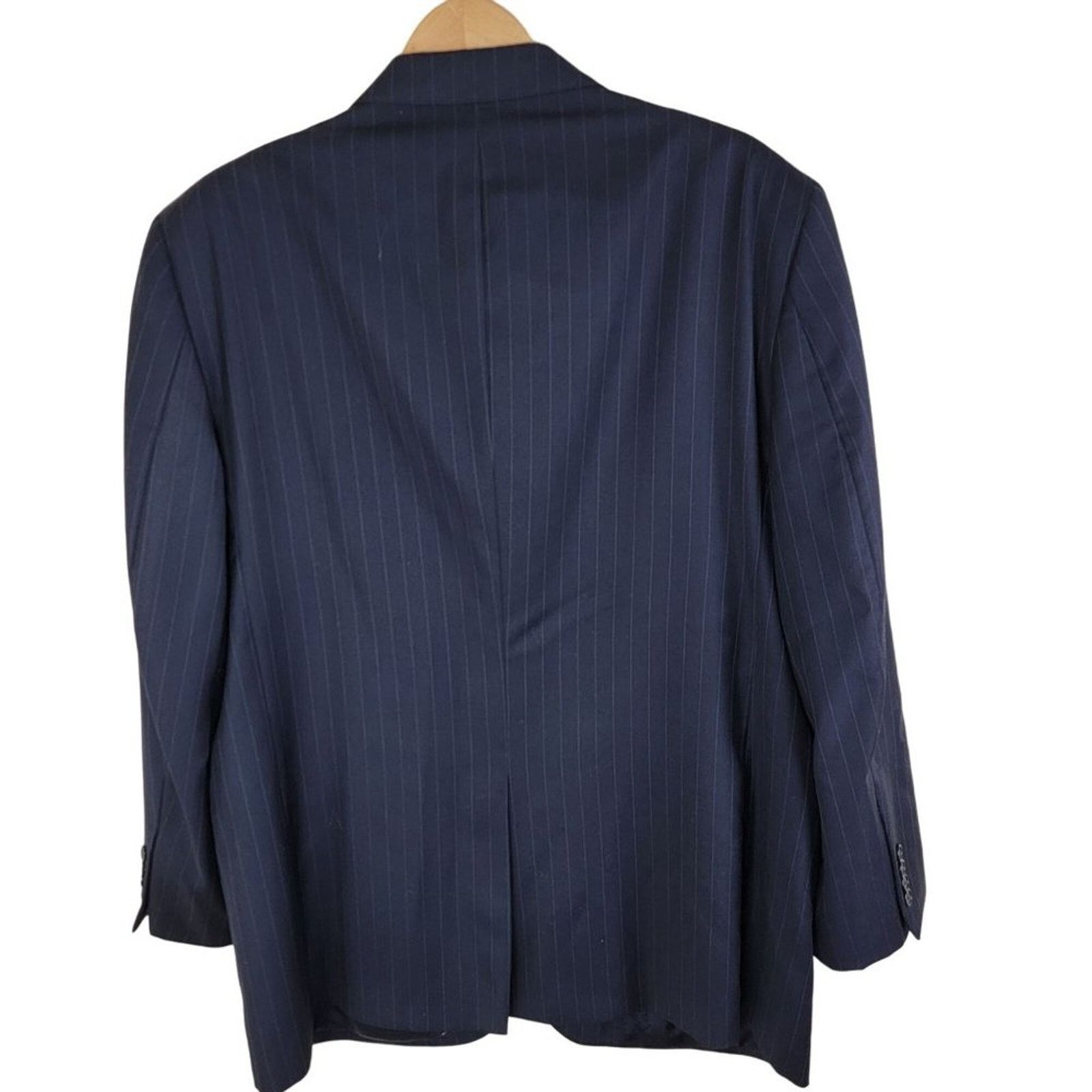 Jos. A. Bank Jos. A Bank Mens Gordon Pinstripes Wool Suit Blazer size 46R Size 46R - 2 Thumbnail