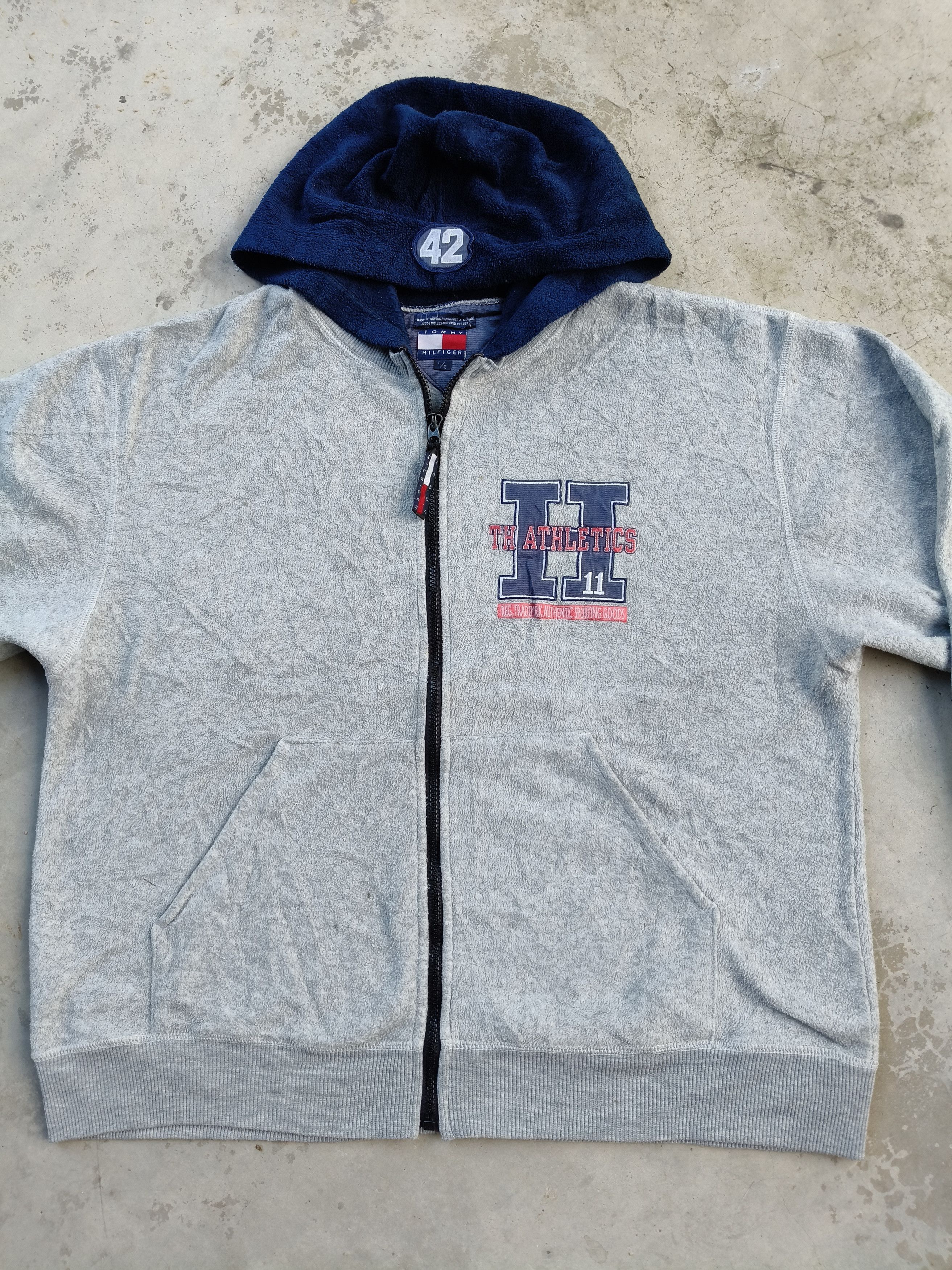 Tommy Hilfiger Tommy Hilfiger Fleece Zipper Hoodie Size US L / EU 52-54 / 3 - 5 Thumbnail