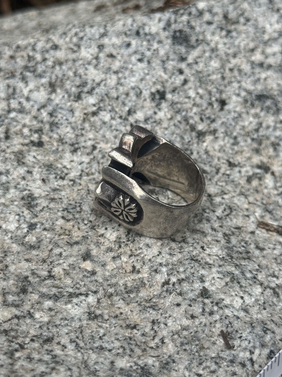 King Baby Studio Vintage King Baby Gothic Cross Ring Size ONE SIZE - 5 Thumbnail