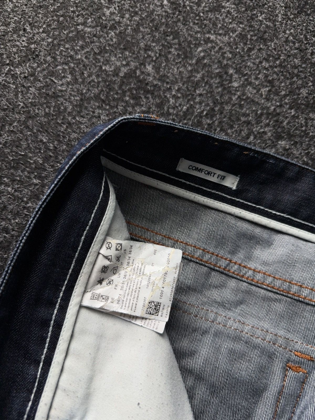 Hugo Boss Vintage 00s Retro Designer Hugo Boss Y2K jeans Denim pants Size US 36 / EU 52 - 7 Thumbnail