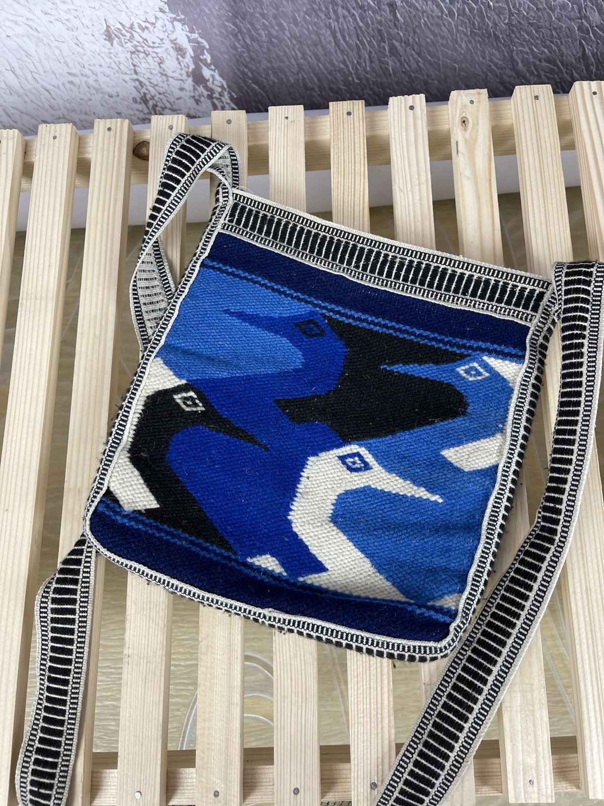 Other Vintage Woven Wool Animal Crossbody Souvenir Shoulder Bag Size ONE SIZE - 7 Thumbnail