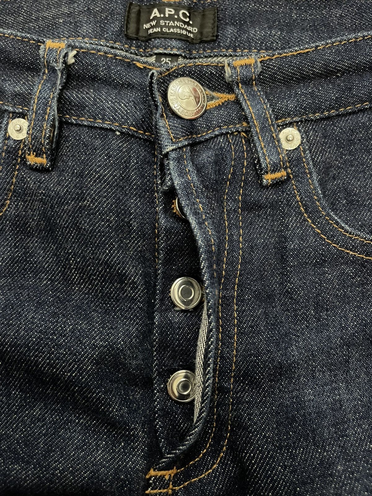 A.P.C. 💸BINDING OFFER💸 A.P.C New Standard Selvedge Denim Jeans Size US 27 - 5 Thumbnail