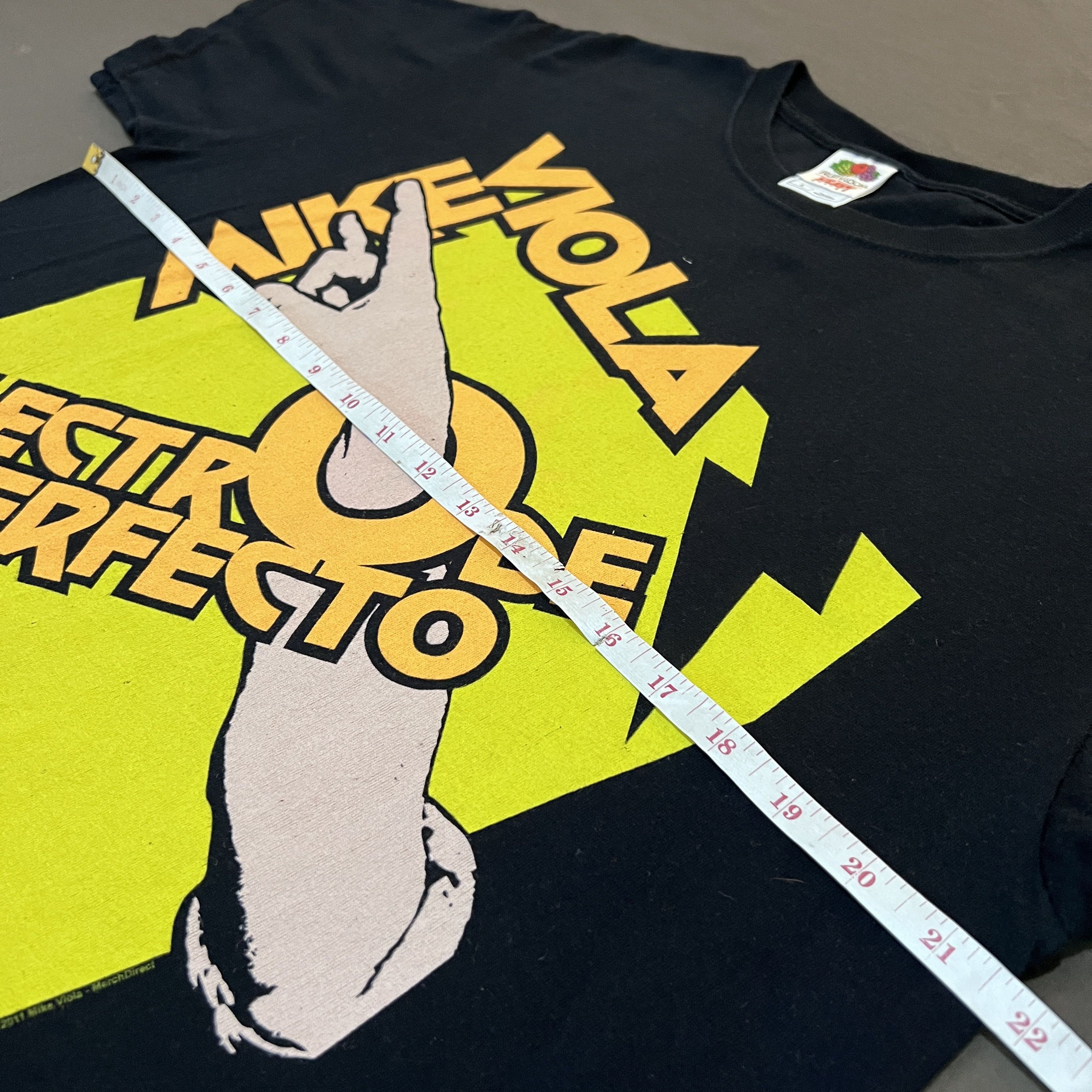 Band Tees Vintage Y2K Mike Viola Electro De Perfecto Promo Tee Size US L / EU 52-54 / 3 - 6 Thumbnail