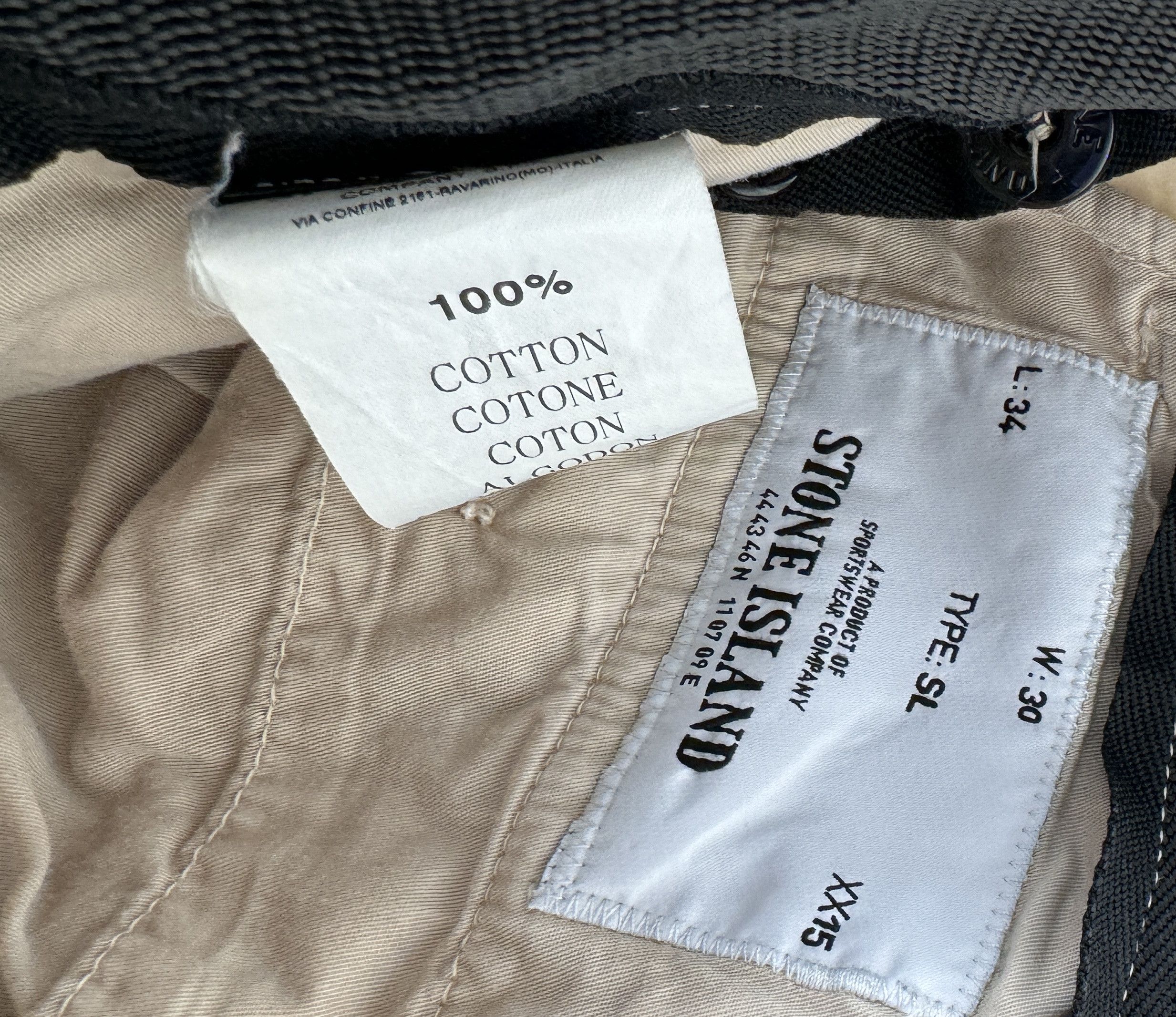 Stone Island Stone Island Chino Pants Casual Custom Acid Wash Sz 30 Size US 30 / EU 46 - 11 Thumbnail