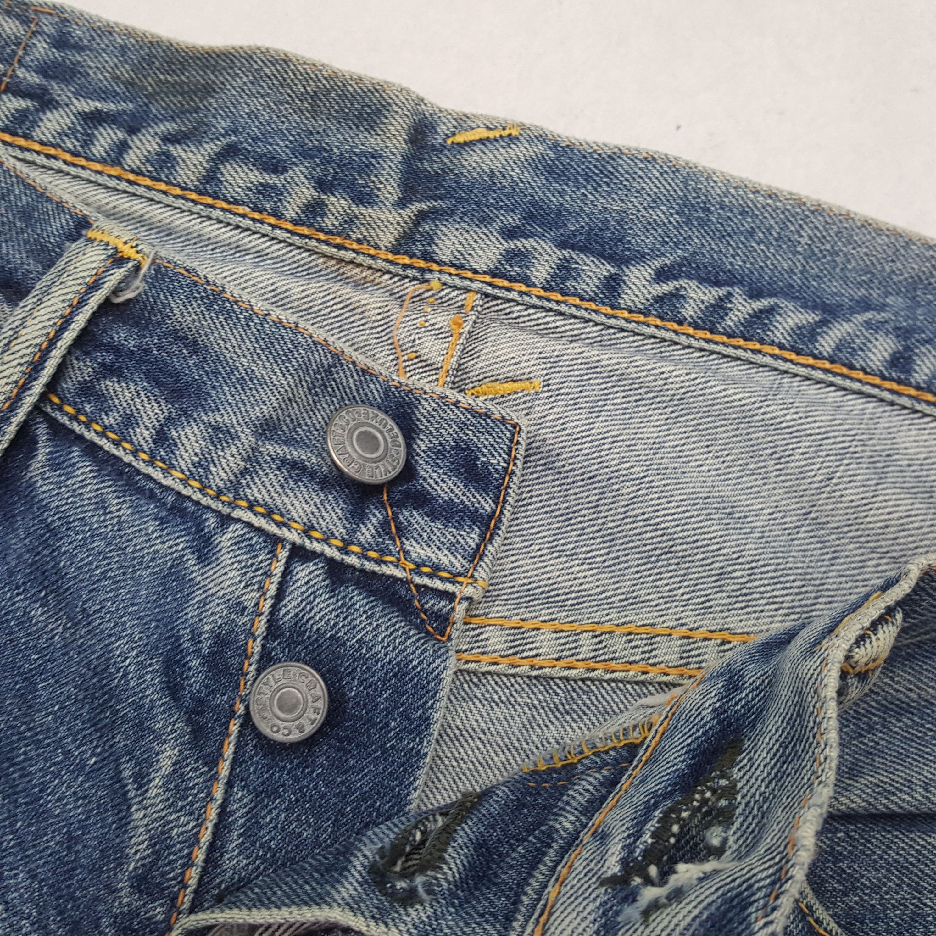 Evisu Evisu Japanese Brand Streetwear Custom Daicock Jeans RR9 Size US 30 / EU 46 - 13 Thumbnail
