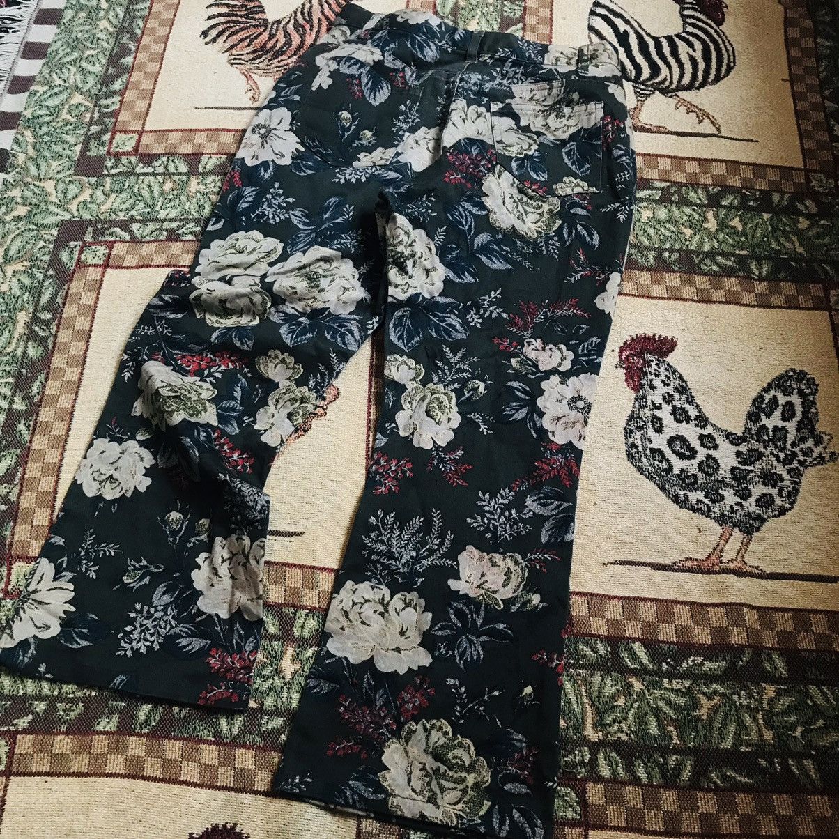 Japanese Brand × Seditionaries × Vintage Vintage Live Claire Floral Denim Size 27" / US 4 / IT 40 - 5 Thumbnail