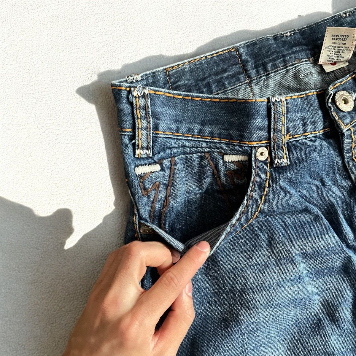 True Religion VINTAGE True Religion Jeans Section LOGAN Super T Size US 32 / EU 48 - 4 Thumbnail