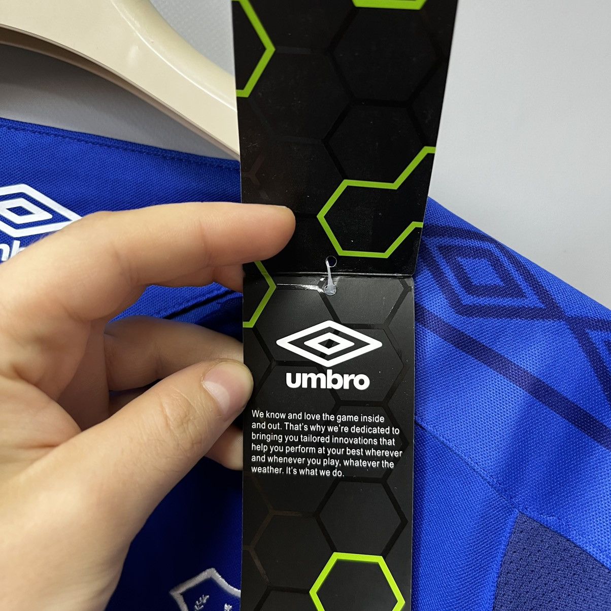 Umbro Umbro Everton Football Soccer Jersey T shirt y2k NWT NEW Size US M / EU 48-50 / 2 - 19 Thumbnail
