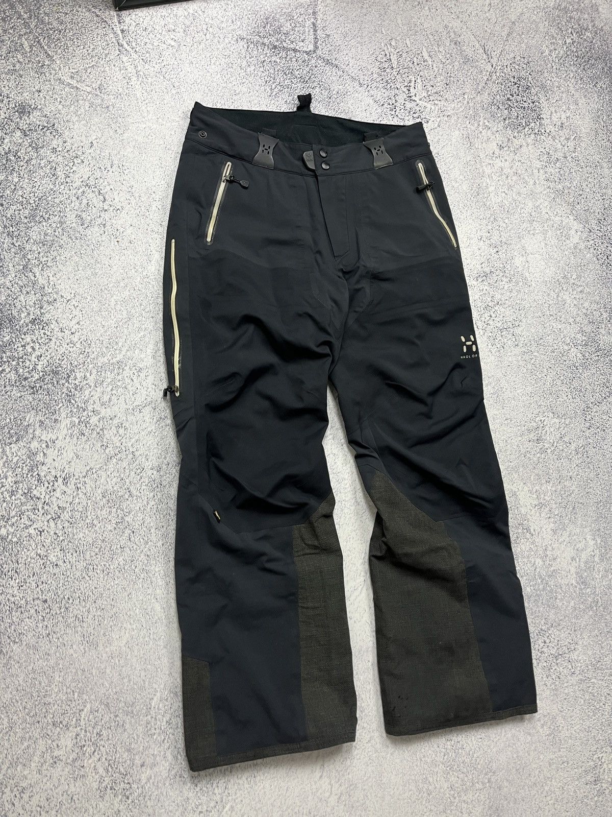 Goretex × Haglofs Haglofs Gore-Tex Recco SoftShell Ski Snow Pants Outdoor Rare Size US 31 - 5 Thumbnail