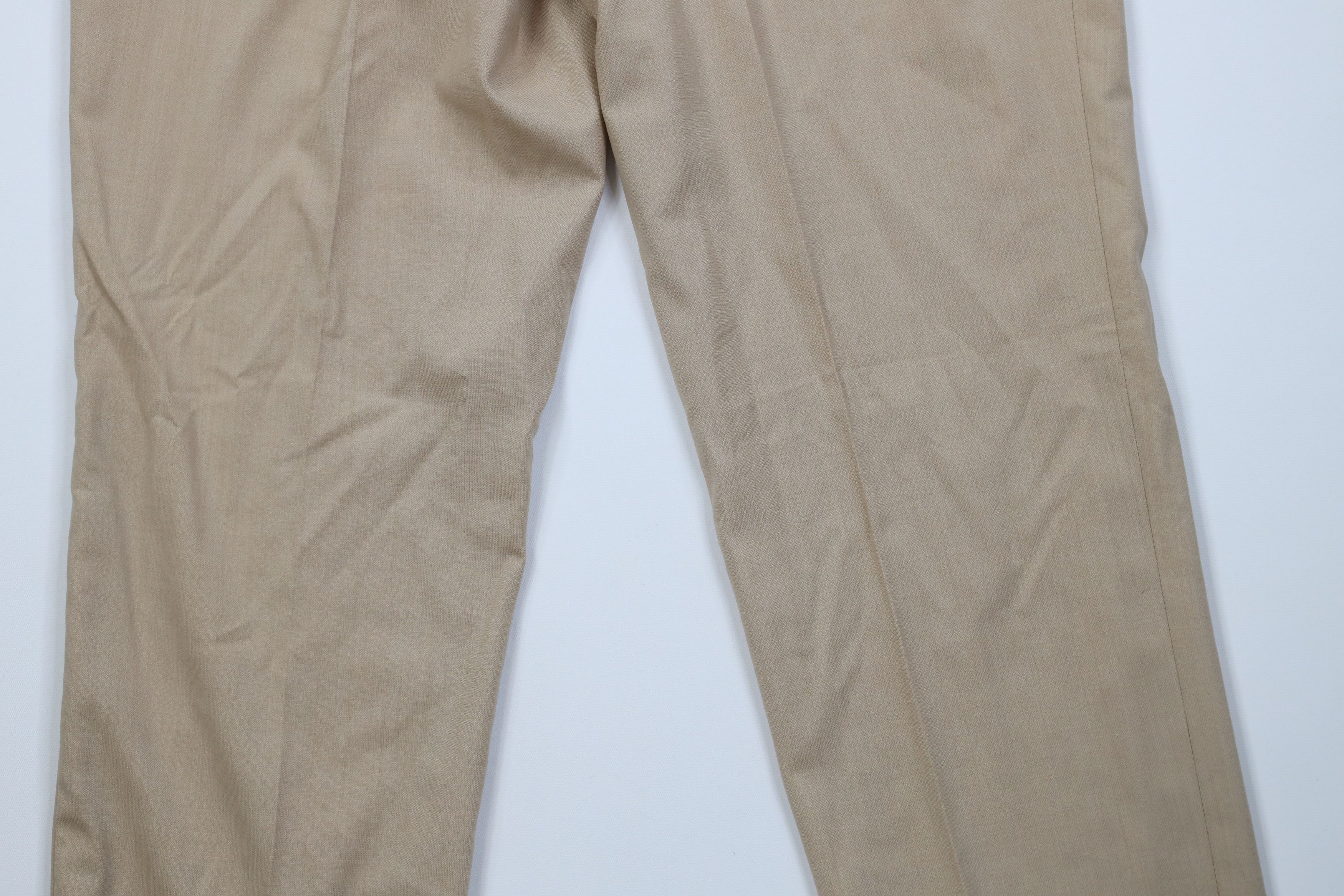 Vintage Deadstock Vintage Y2K Streetwear Wool Blend Knit Chino Pants Size US 36 / EU 52 - 11 Thumbnail