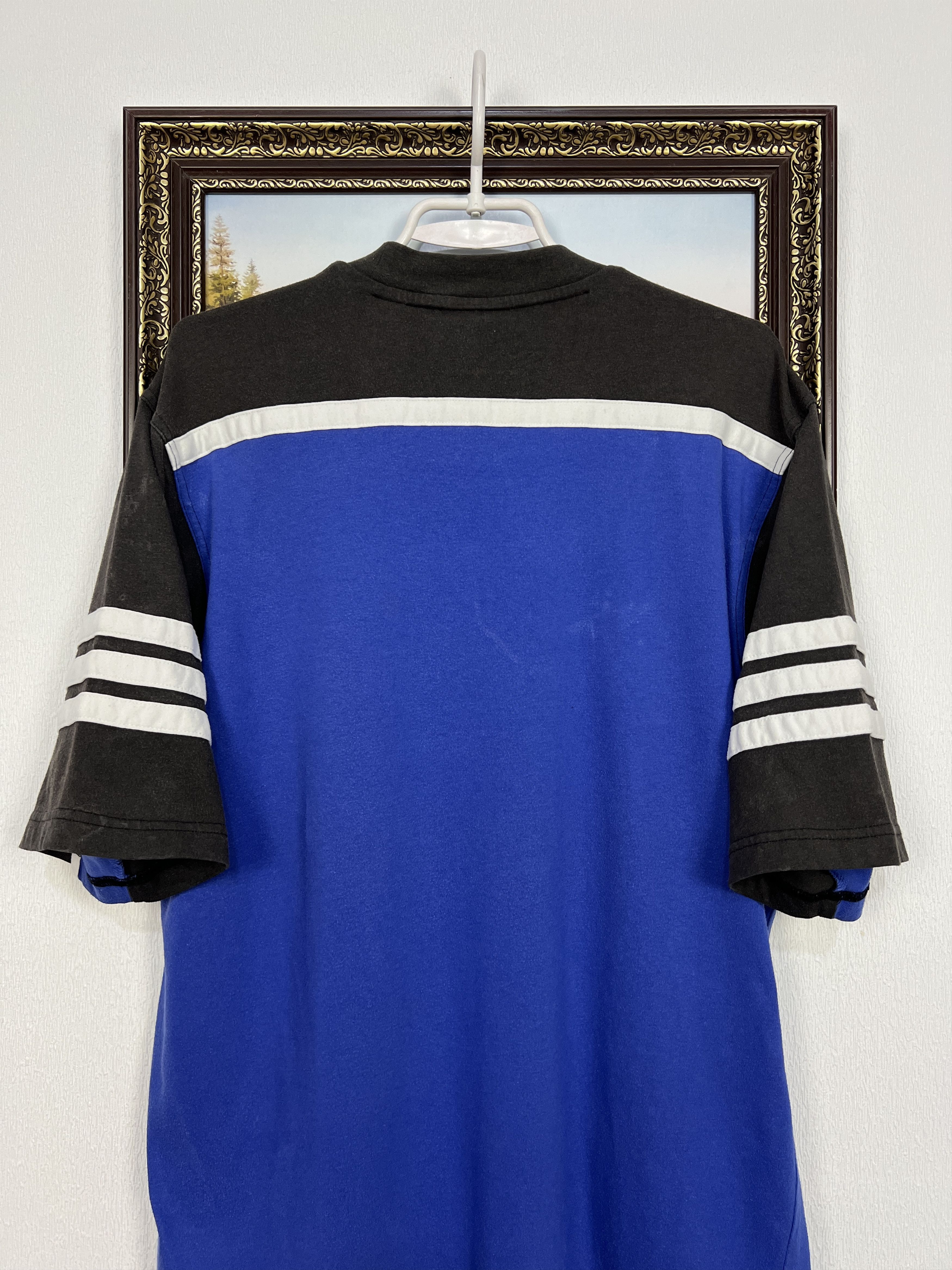 Adidas Vintage 90's Adidas FC Schalke 04 Football Train Shirt Size US L / EU 52-54 / 3 - 13 Thumbnail