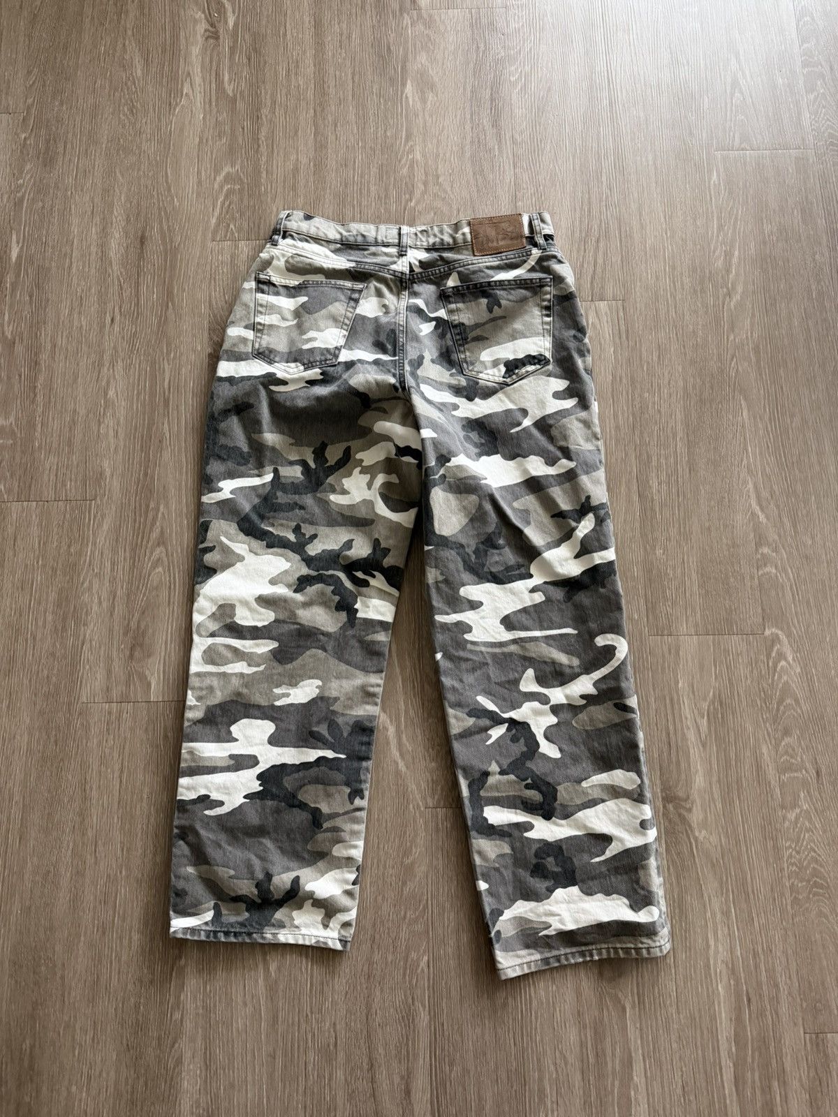 Stussy Stussy snow camo Big Ol Jeans Size US 31 - 3 Thumbnail